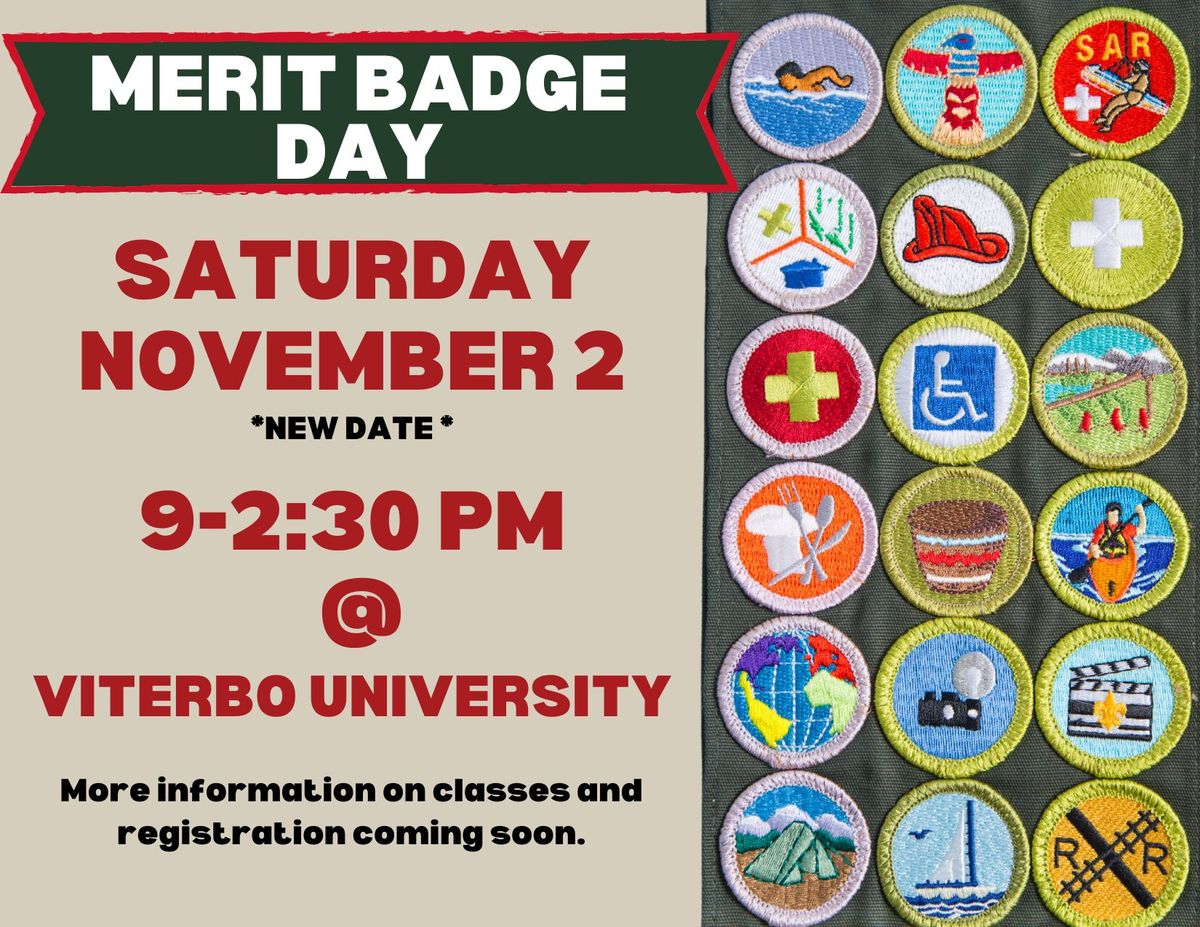 Fall Merit Badge Day 