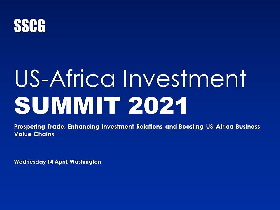 SSCG US - Africa Investment Summit 2021