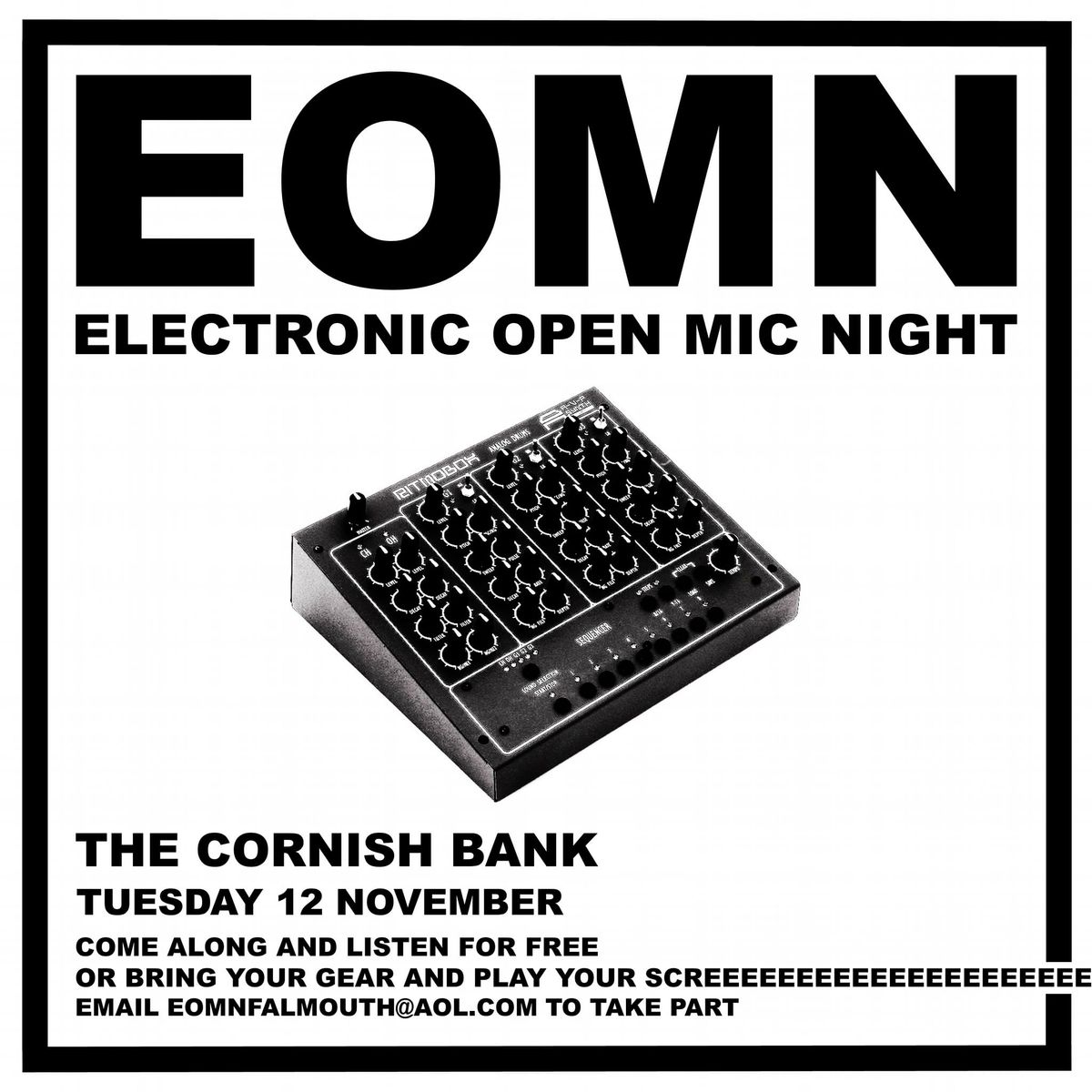 EOMN: Electronic Open Mic Night