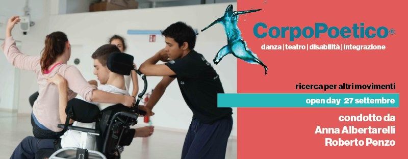 ATELIER CorpoPoetico\u00ae Lab. Danza inclusiva Open Day Settembre