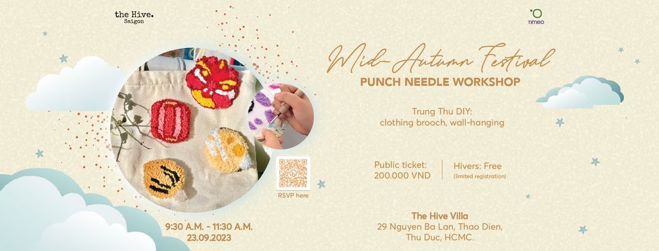 Mid-Autumn Edition: Punch Needle Workshop