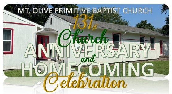 131st Church Anniversary & Homecoming Celebration