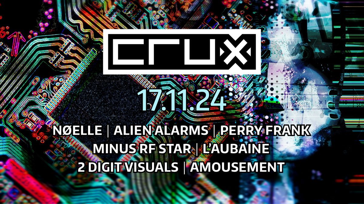 Crux @ New River Studios 17\/11\/24 - audiovisual performances