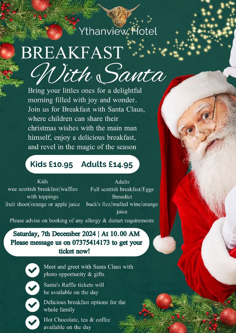 Breakfast with Santa & Seasonal Festivities