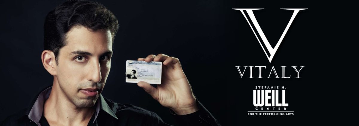 VITALY - An Evening of Wonders at Weinberg Center For The Arts