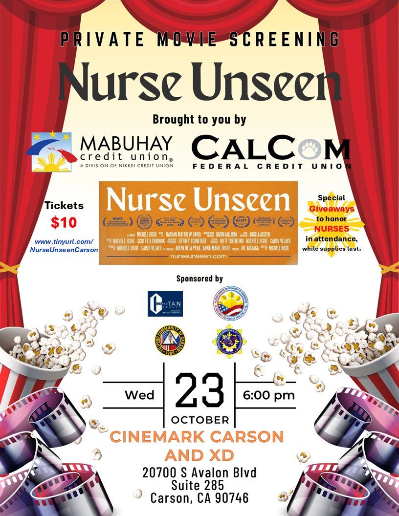 NURSE UNSEEN Documentary Red Carpet Movie Screening