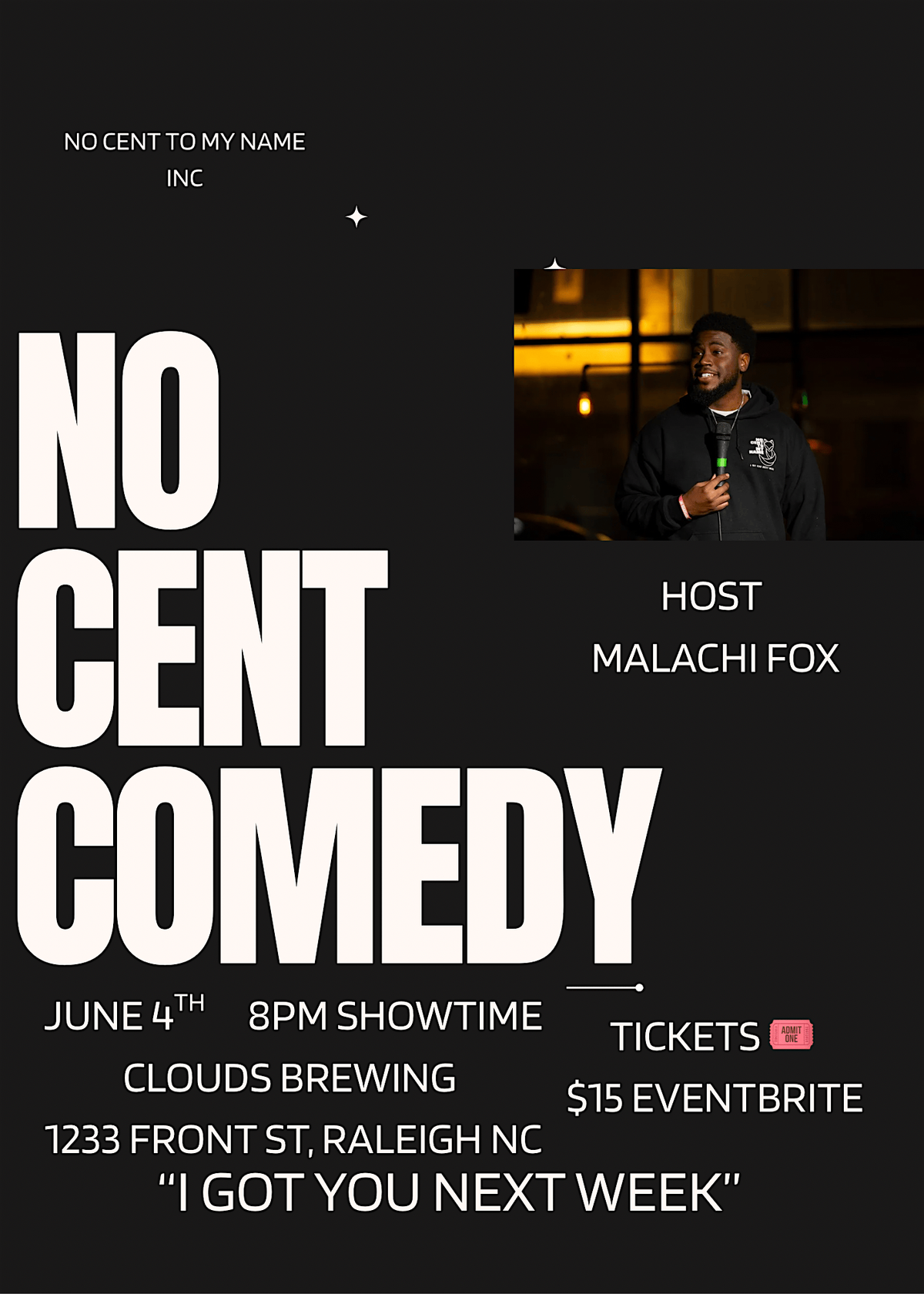 No Cent Comedy Show