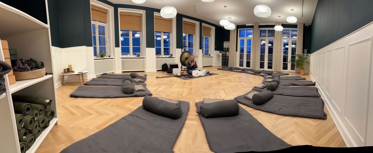 Odense: mindful klang og gongbad med Anne Viese - l\u00f8rdag d. 1. marts