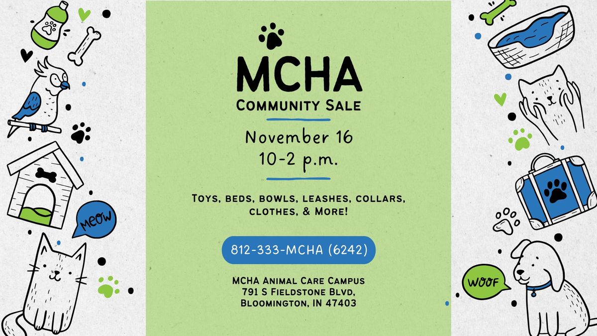 MCHA Community Sale