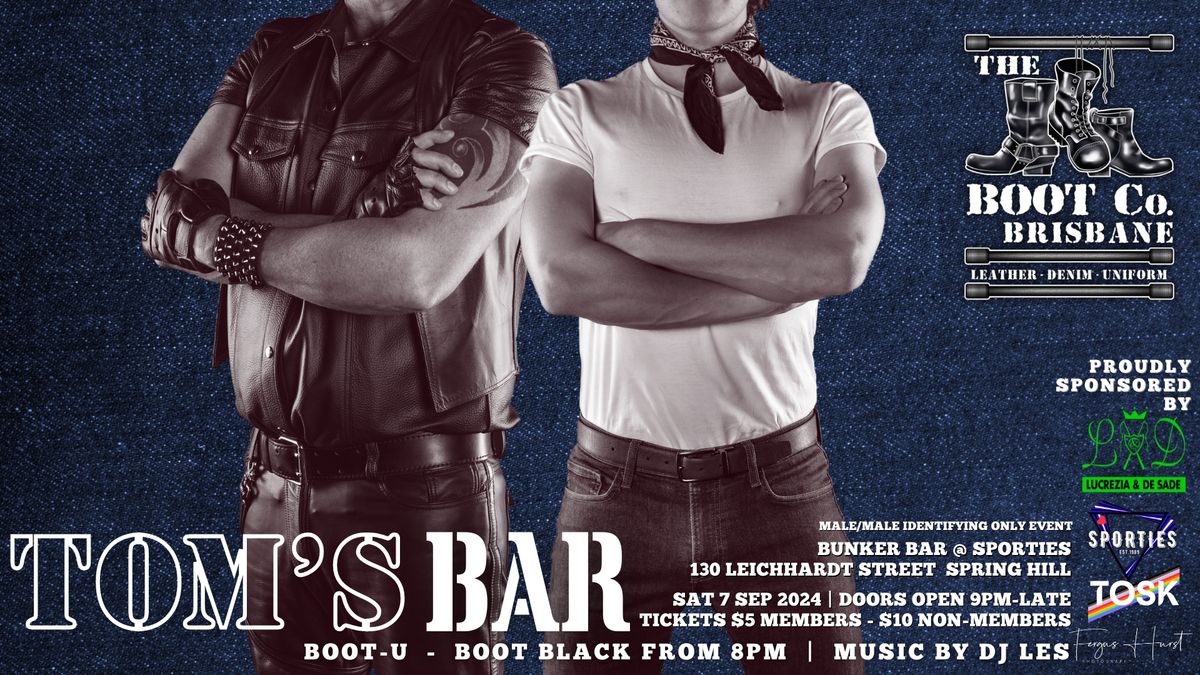 BootCo presents: Tom's Bar