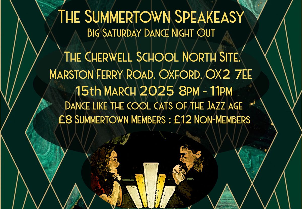 The Summertown Speakeasy - March 2025