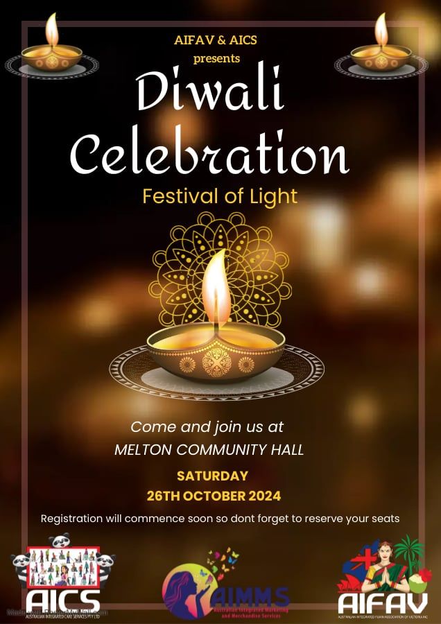 Celebrate Diwali 2024 with AIFAV & AICS!