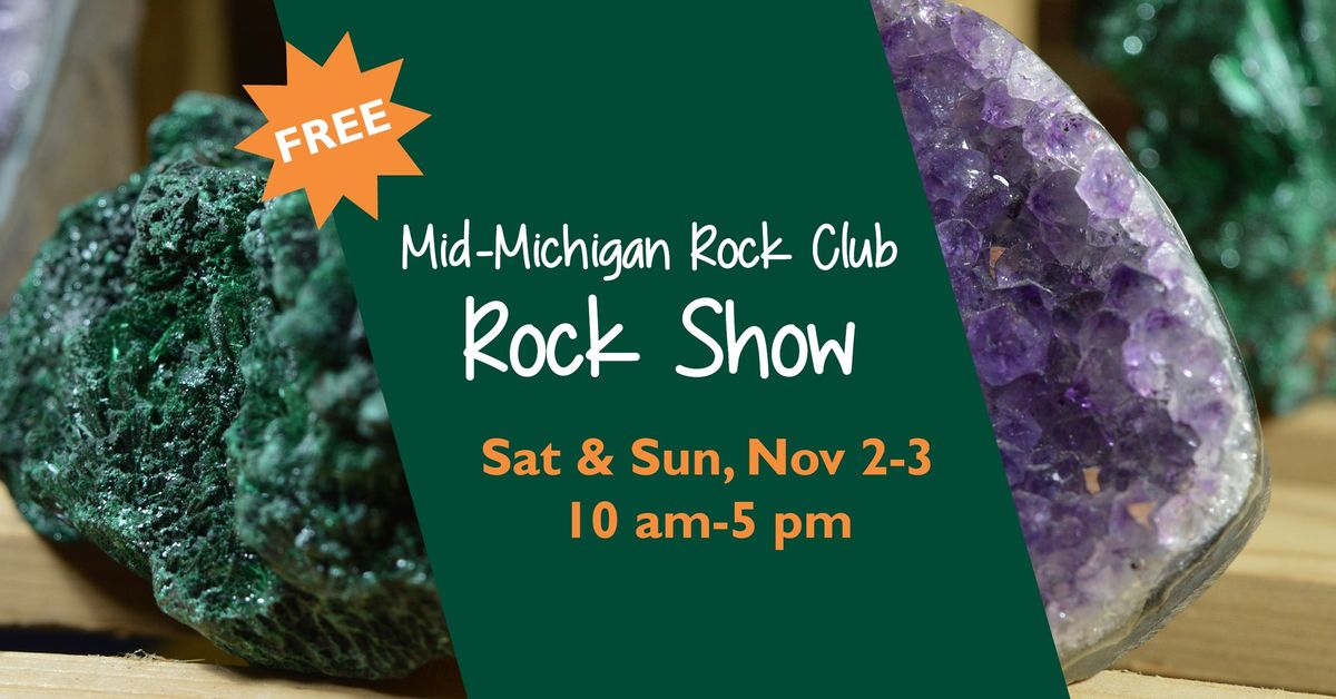 Mid-Michigan Rock Club ~ Rock Show