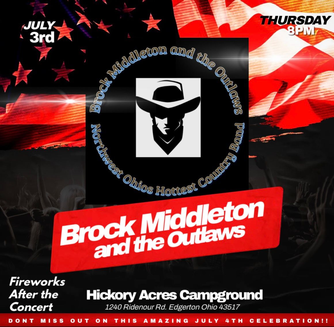 Hickory Acres Campground Fourth of July Show!!