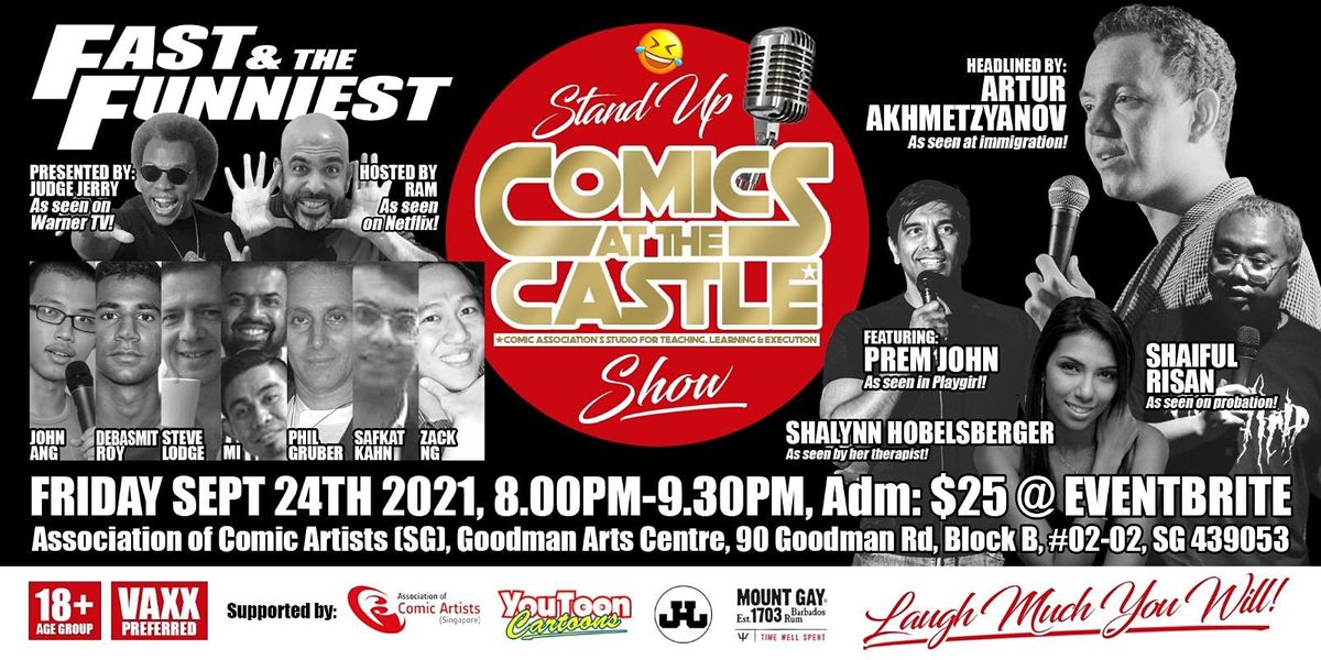 Stand Up COMICS At The CASTLE Show