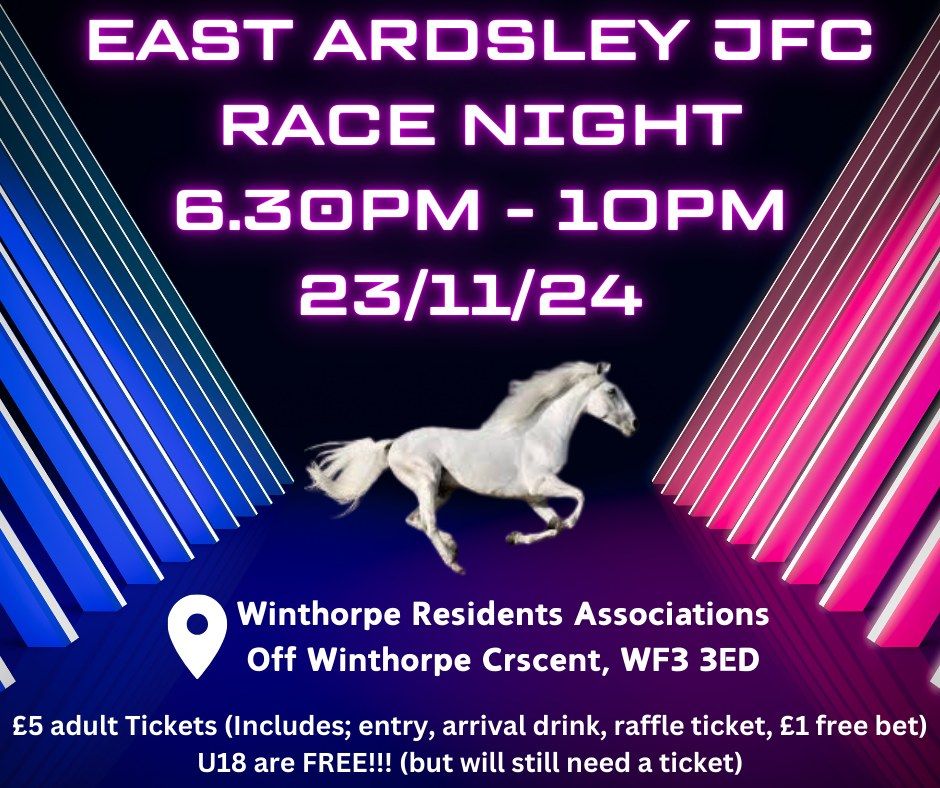 Community Fundraiser - Race Night