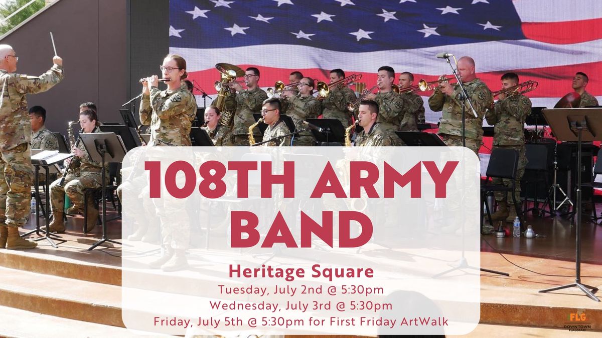 108th Army Band for First Friday ArtWalk