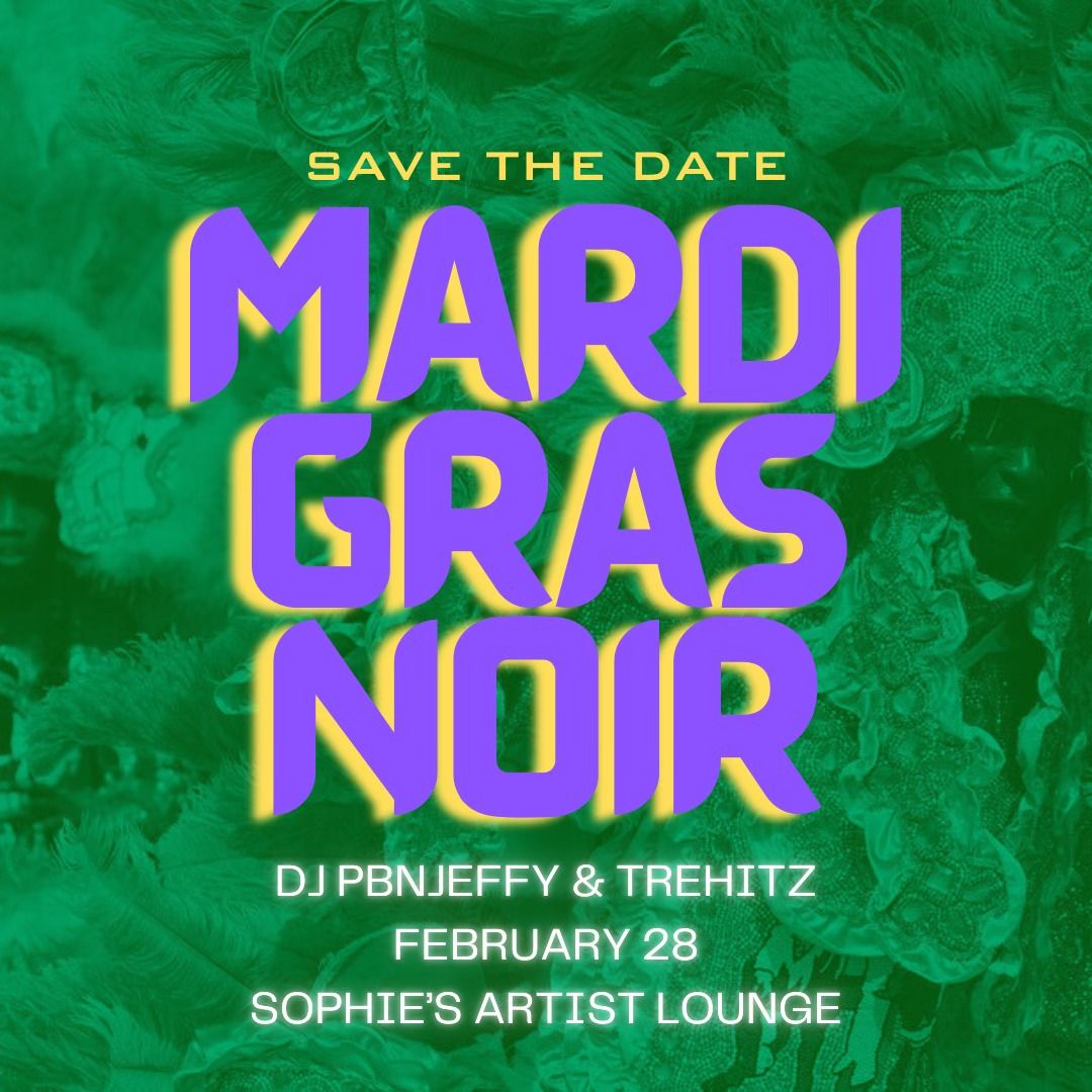 Mardi Gras Noir STL