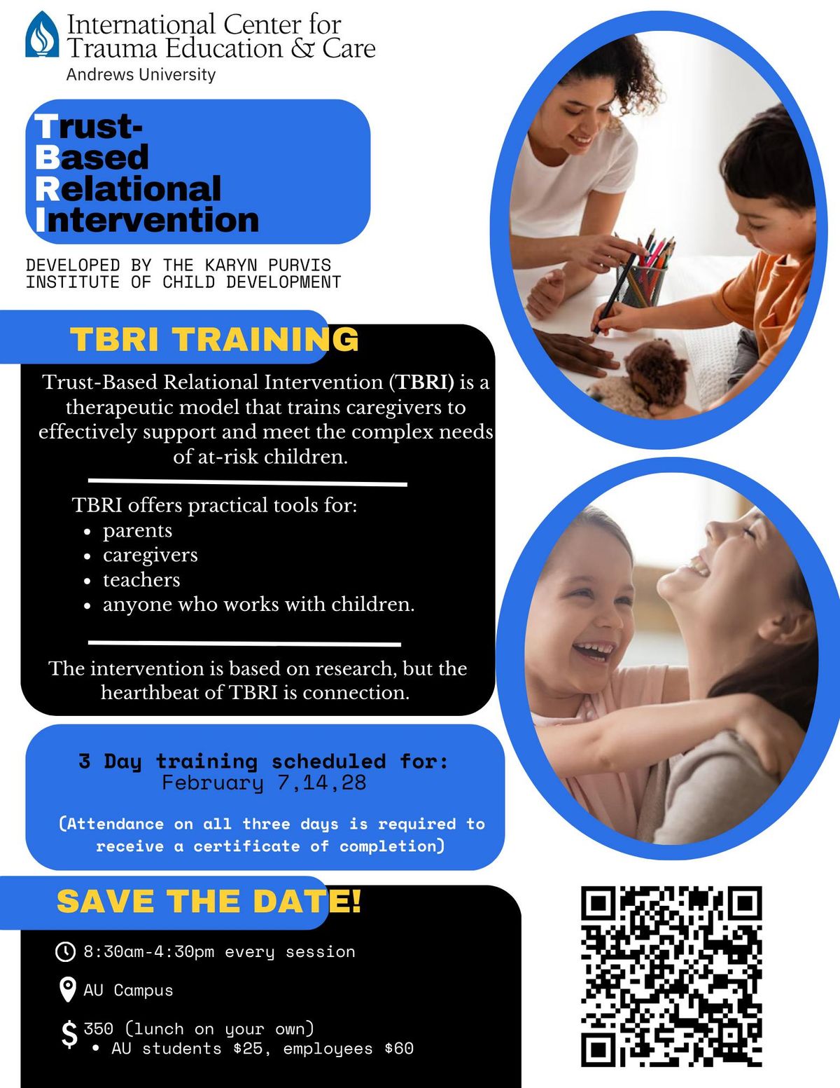 TBRI - Trust-Based Relational Intervention Caregiver Training