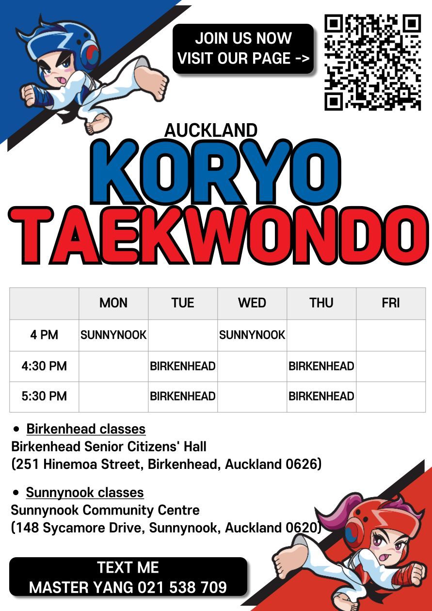 Koryo Taekwondo Classes