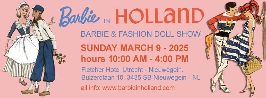 BARBIE IN HOLLAND FASHION DOLL SHOW