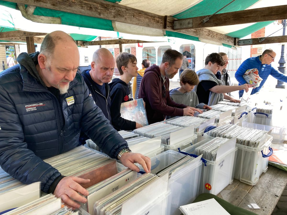 Chesterfield Outdoor Record Fair 9 June 9-3pm (S40 1AR) Free Entry.