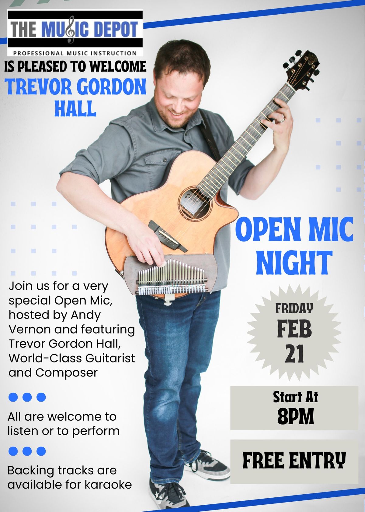 Open Mic Night feat. Trevor Gordon Hall