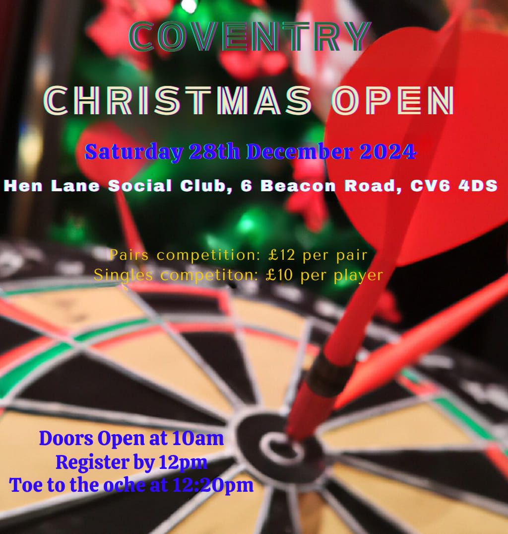 Coventry Xmas Open 2024