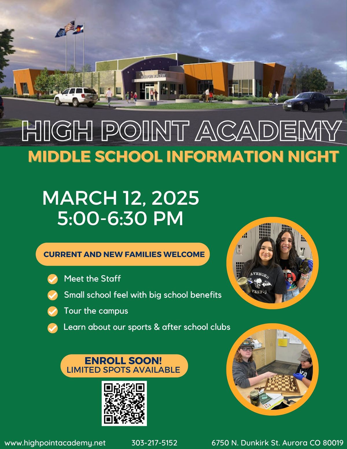 Middle School Information Night