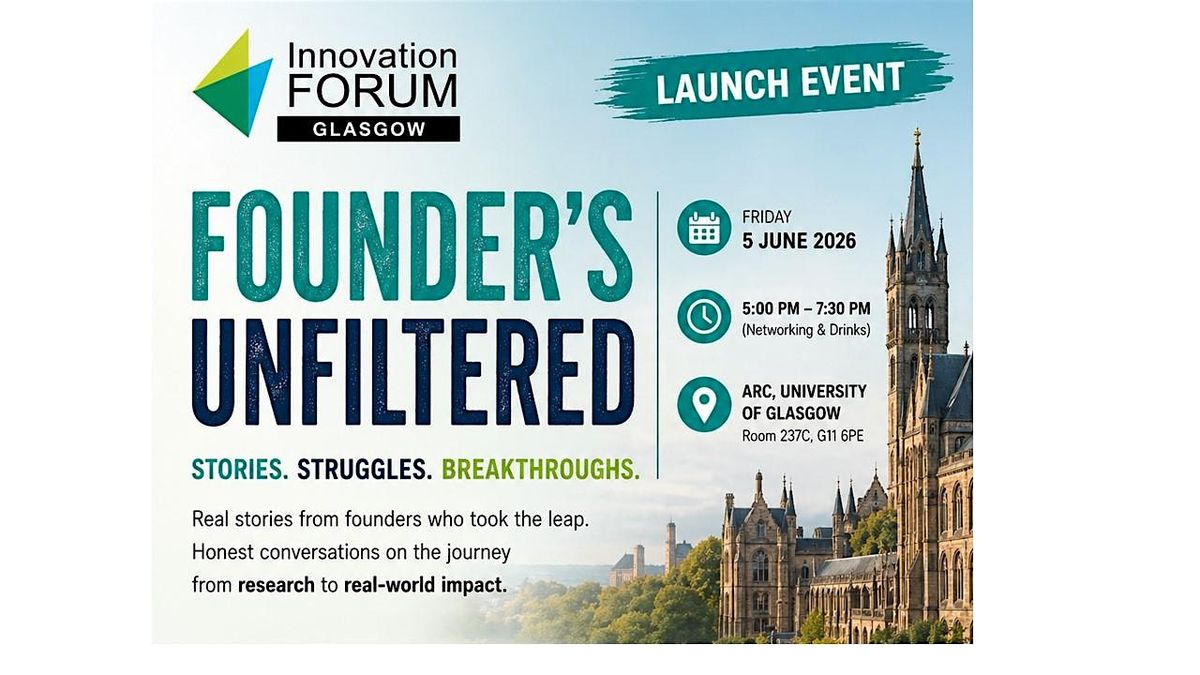 Founders Unfiltered \u2013 Stories, Struggles and Breakthroughs