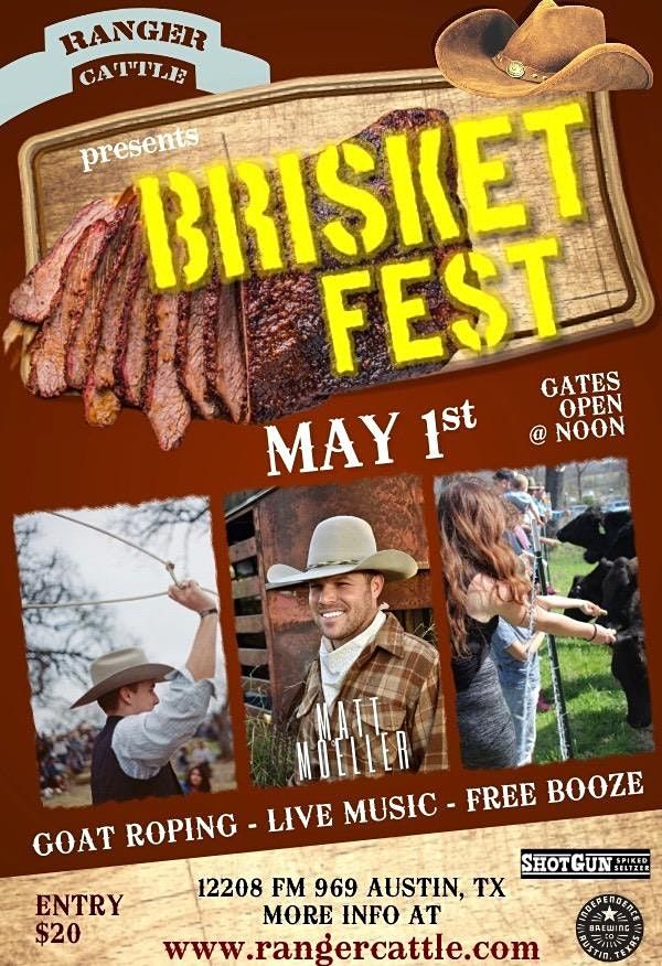 RANGER CATTLE BRISKET FEST, RANGER CATTLE, Austin, 1 May 2021