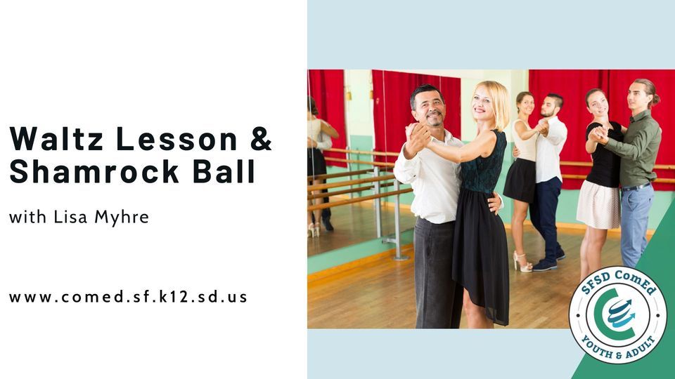 Waltz Lesson and Shamrock Ball at El Riad