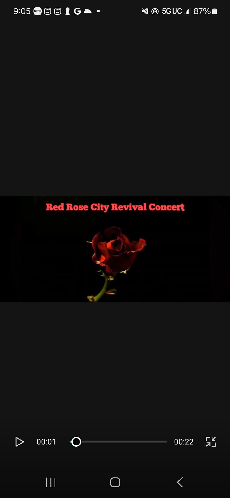 Red Rose City Revival Concert 