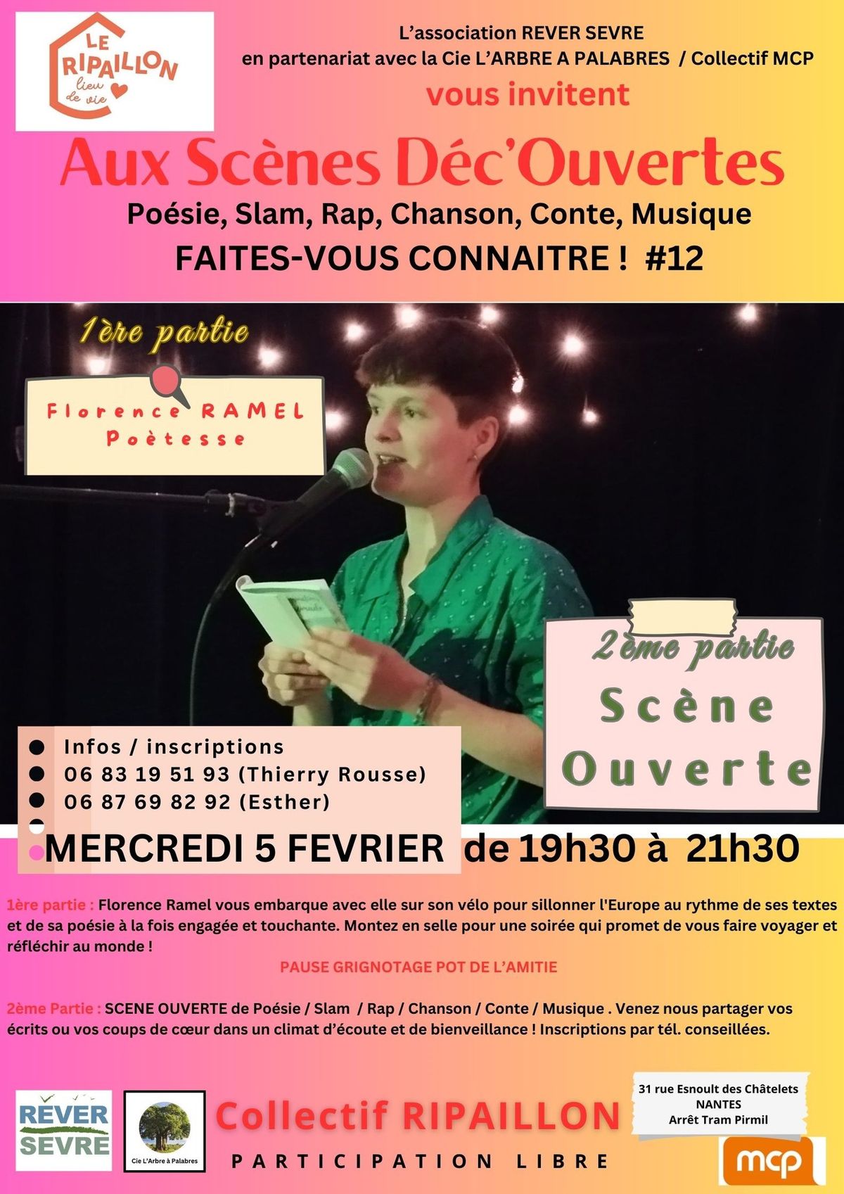 AUX SCENES DEC'OUVERTES #12