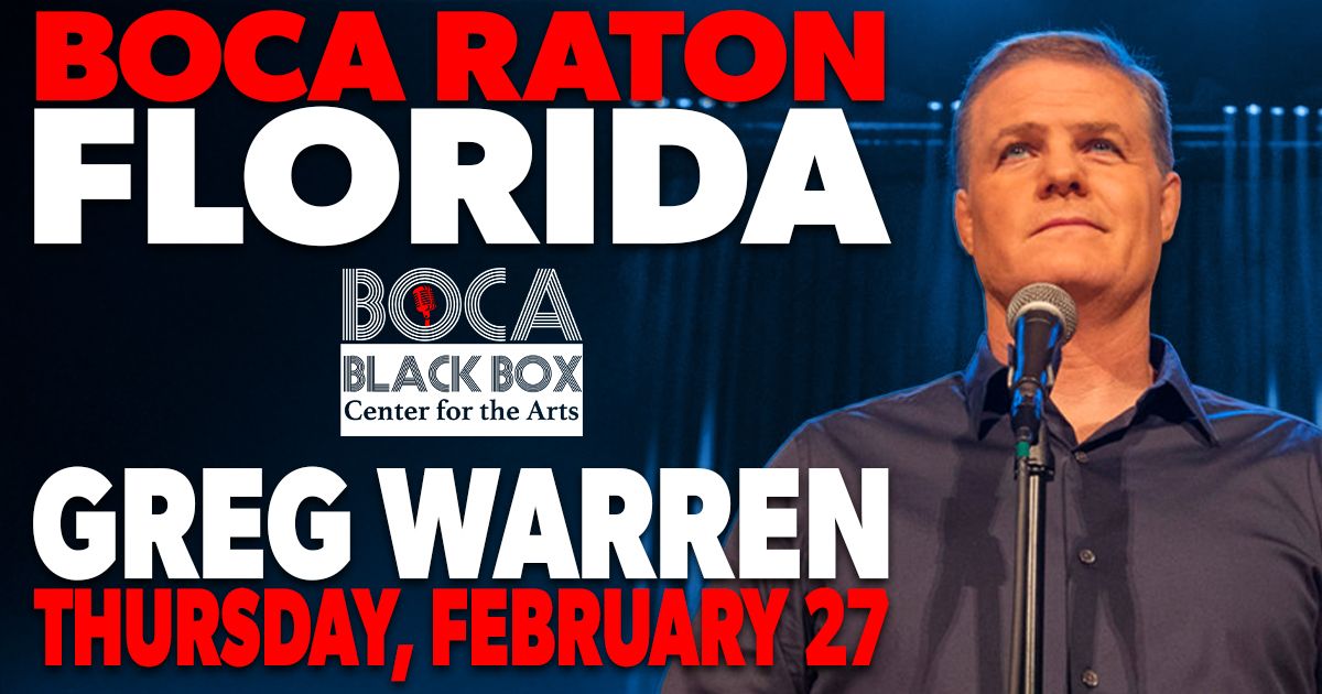 Greg Warren in Boca Raton, Florida - Boca Black Box