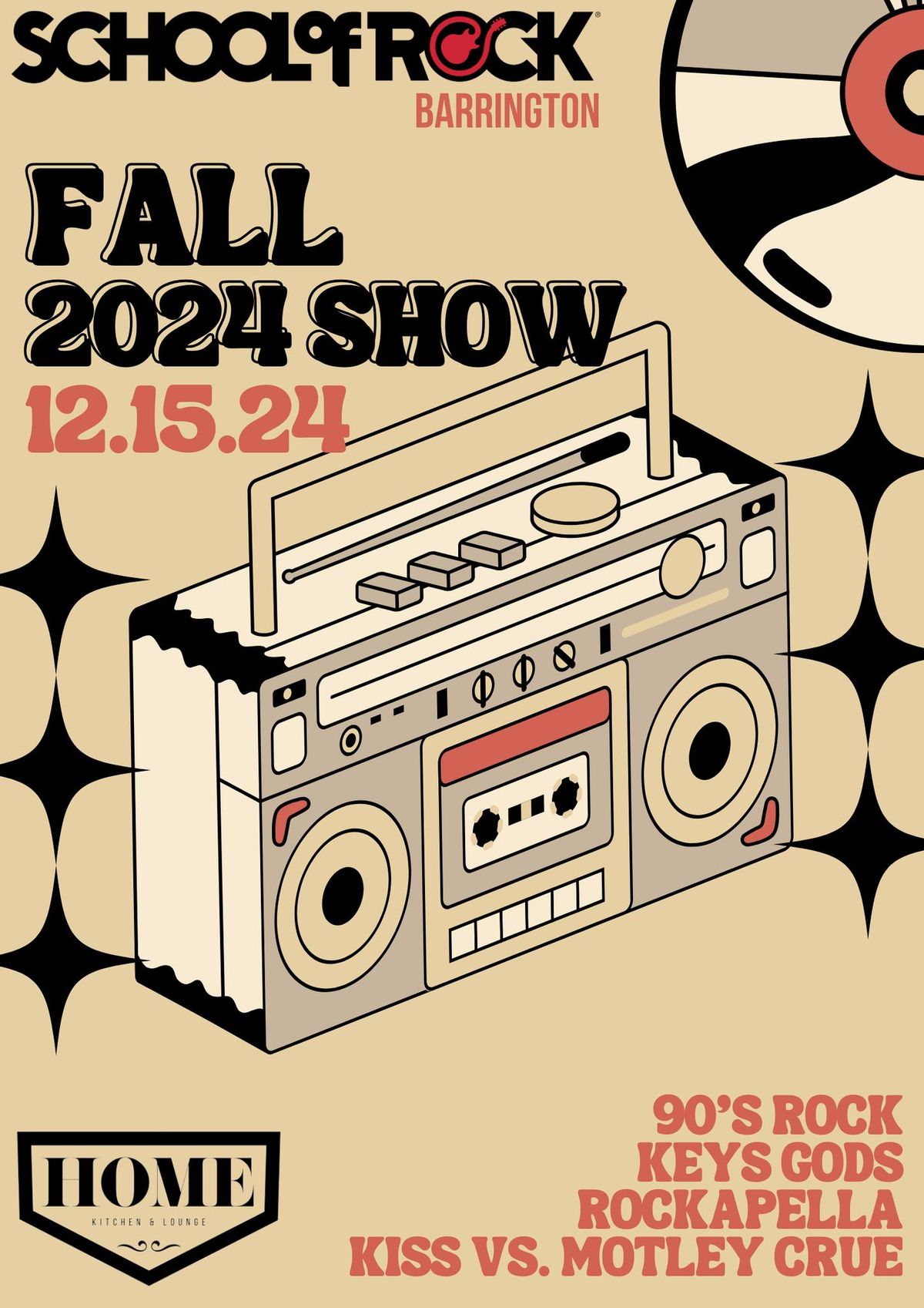 Fall Performance Show at H.O.M.E Bar! 