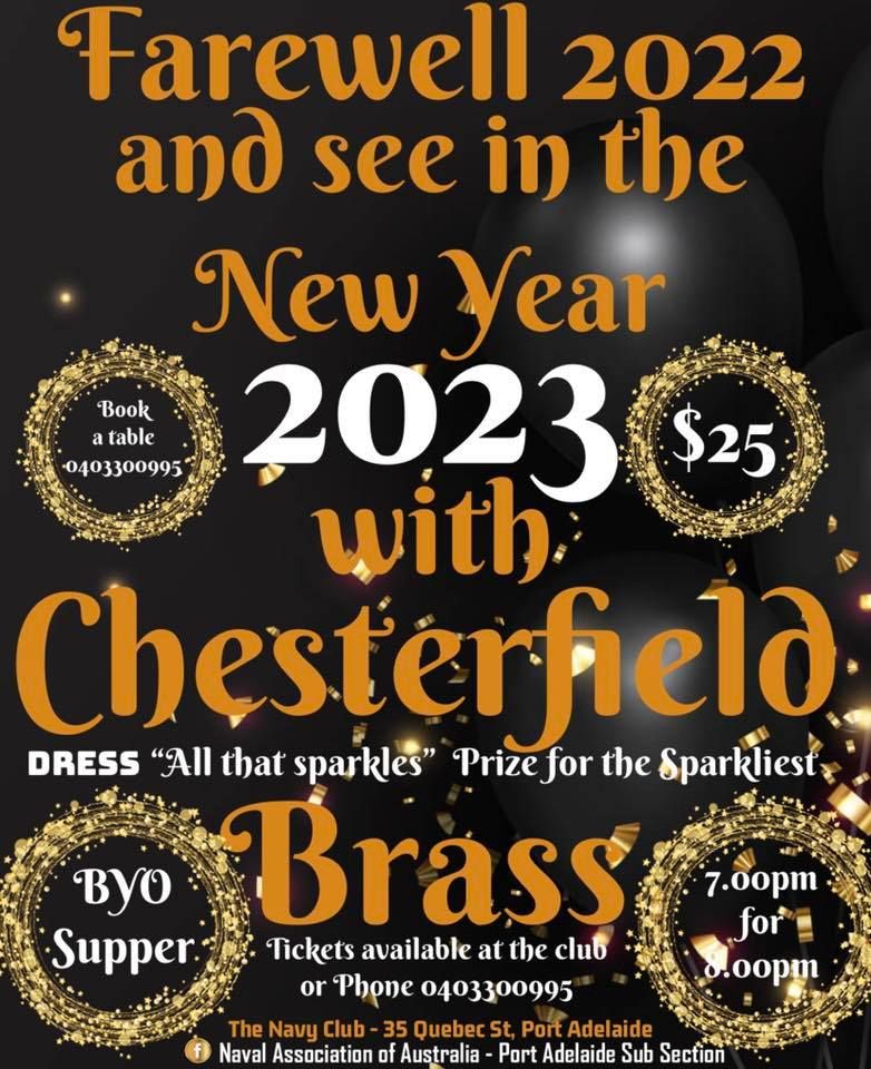 HAPPY NEW YEAR with CHESTERFIELD BRASS