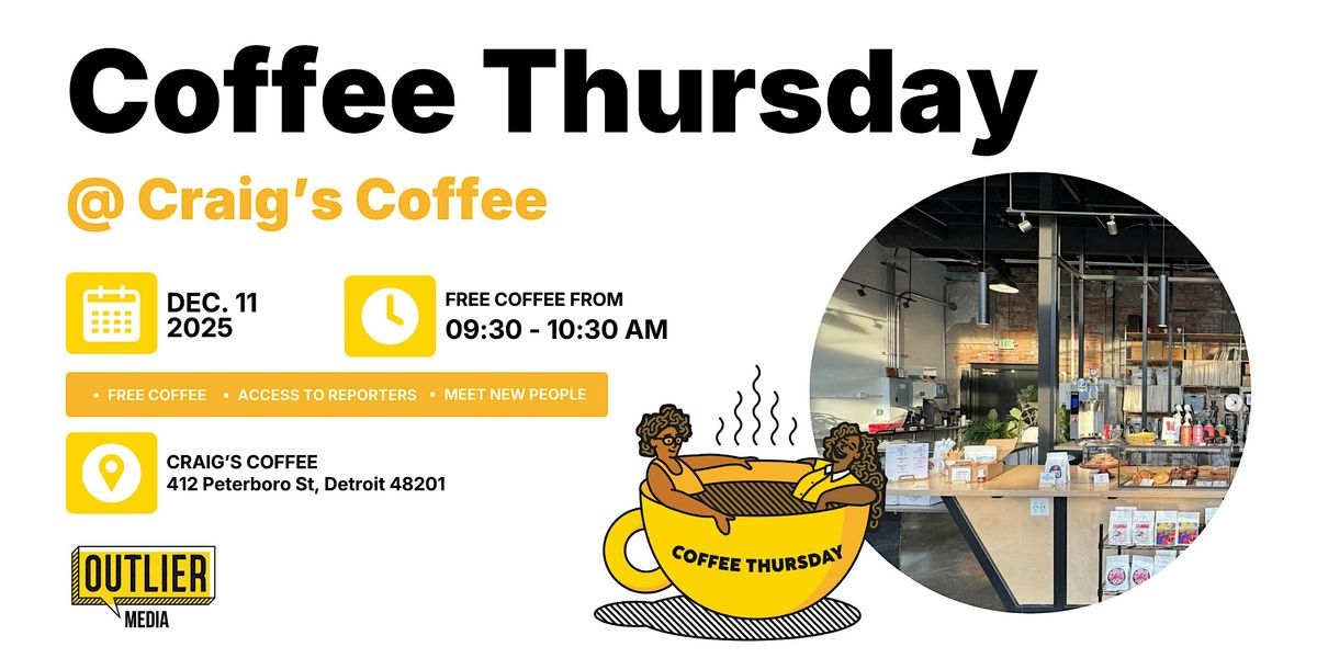 Coffee Thursday at Craig's Coffee