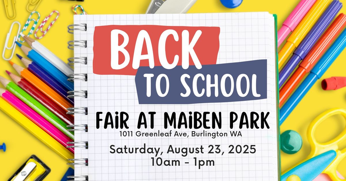 B-E Back to School Fair 2025