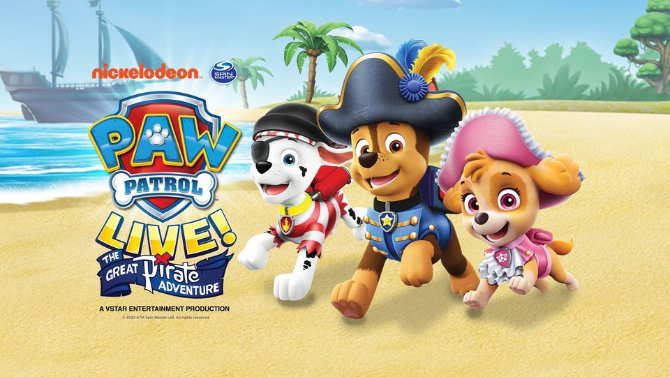 PAW Patrol Live!  The Great Pirate Adventure (Best Deal!)