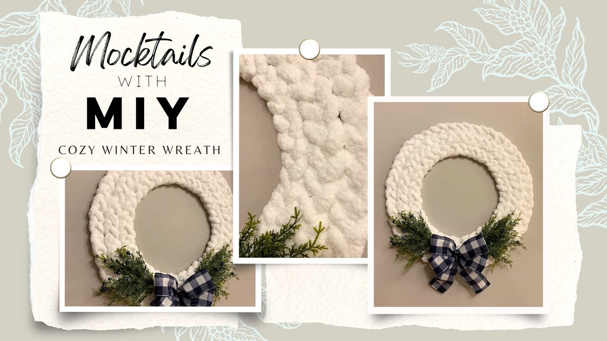 Cozy Winter Wreath Workshop