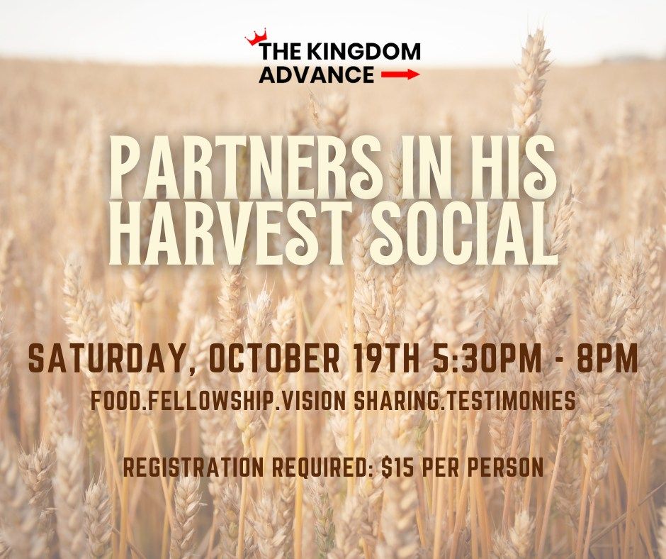 Partners in His Harvest Social