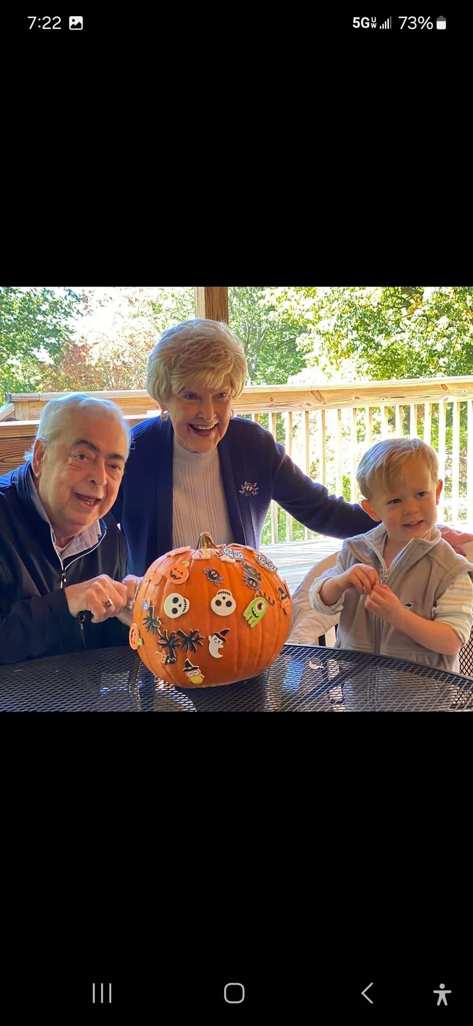 Children's Pumpkin Decorating