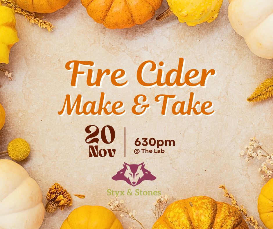 Fire Cider Make & Take