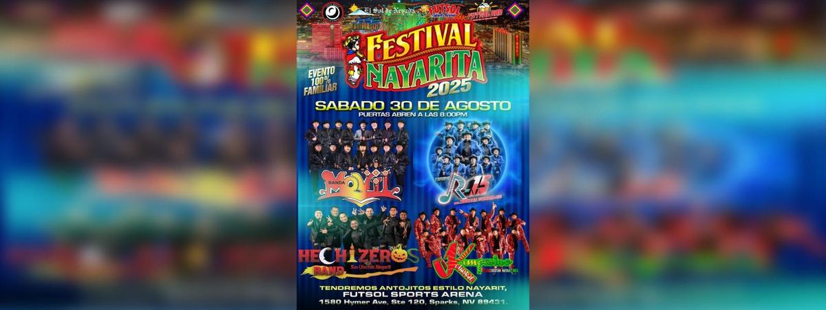 BANDA MOVIL, HECHIZEROS BAND & MAS  in Sparks