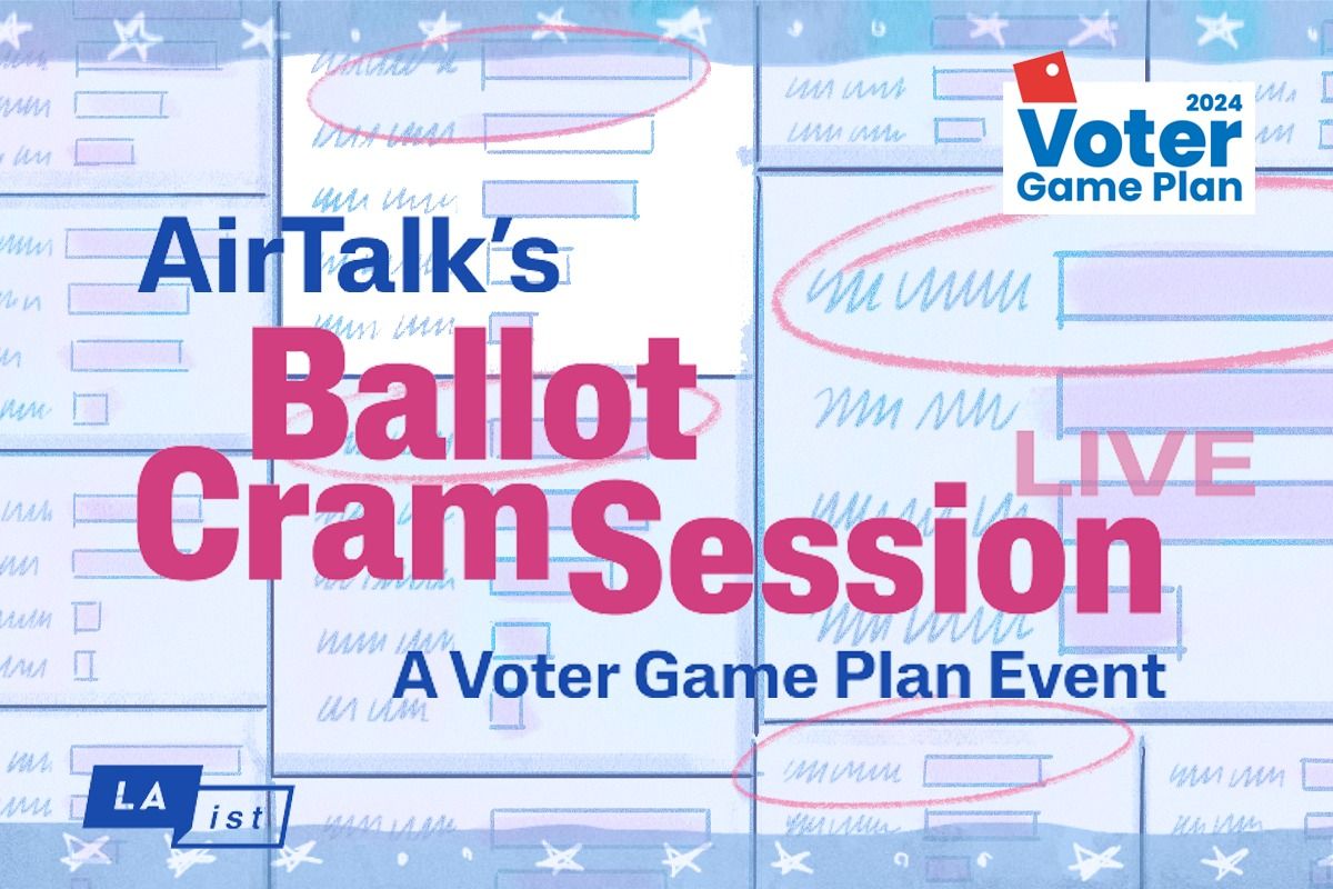 AirTalk\u2019s Ballot Cram Session LIVE - A Voter Game Plan Event 