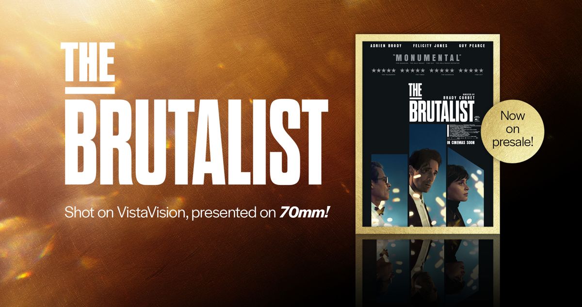 First 70mm-Screenings on Sale: The Brutalist (70mm\/OV)