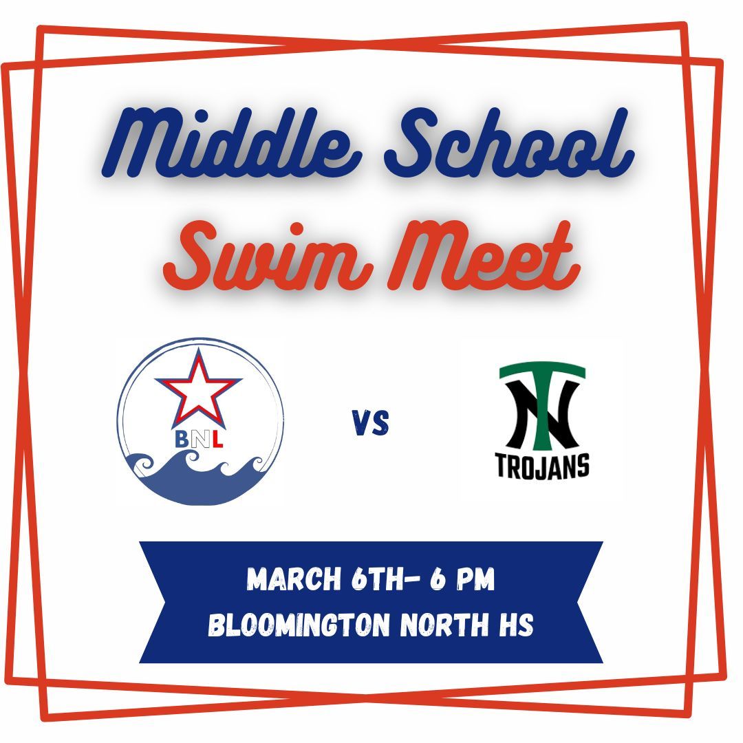 MS Swim Meet: BNL vs Tri-North @ Bloomington North