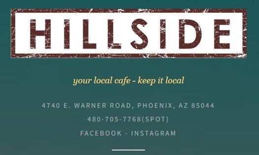 Hillside Spot - Coffee with a Candidate!