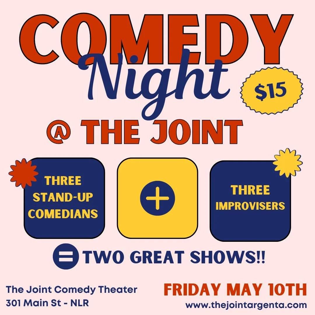 Comedy Night at The Joint featuring Stand-Up & Improv 